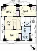 物件の間取り画像