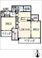 物件の間取り画像