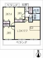 物件の間取り画像
