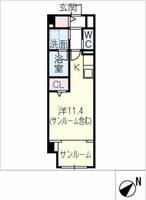 物件の間取り画像
