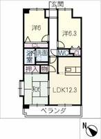 物件の間取り画像