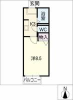 コアロード立花の間取り