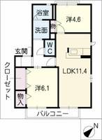 物件の間取り画像