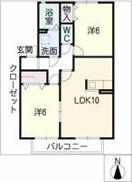 物件の間取り画像