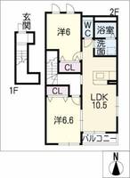 パークサイドアネックスの間取り