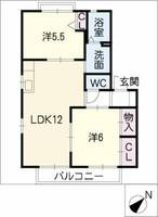 物件の間取り画像
