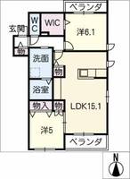 メゾン・ド・ソレイユの間取り