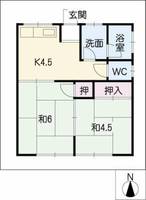 愛知県豊明市新田町広長(一戸建)の賃貸物件の間取り