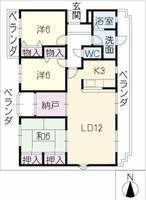 ウィスタリアヴィラの間取り