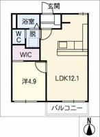 物件の間取り画像