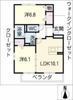 物件の間取り画像