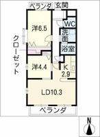 物件の間取り画像