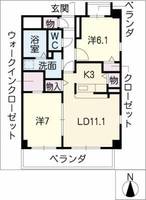 Garden Of Loveの間取り