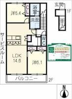 物件の間取り画像