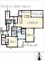 物件の間取り画像