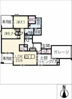 物件の間取り画像