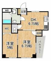 カーザ浜村の間取り