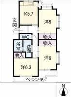 物件の間取り画像