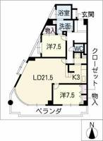 物件の間取り画像