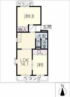 物件の間取り画像