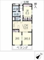 物件の間取り画像