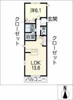 物件の間取り画像