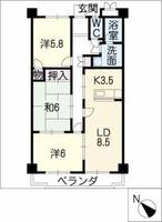 物件の間取り画像