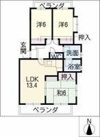 物件の間取り画像