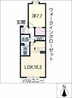 物件の間取り画像