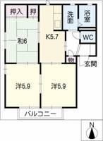 物件の間取り画像