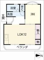 物件の間取り画像