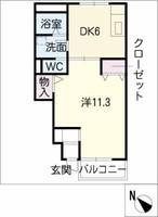 物件の間取り画像