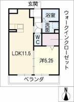 物件の間取り画像