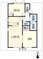 物件の間取り画像