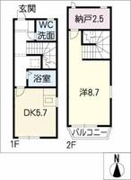 物件の間取り画像