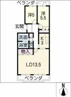 物件の間取り画像