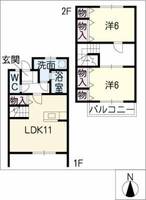 物件の間取り画像