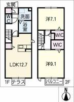 物件の間取り画像