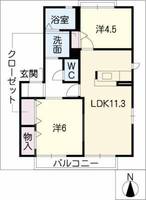 物件の間取り画像