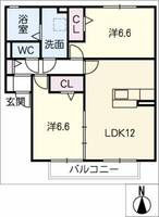物件の間取り画像