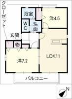 物件の間取り画像