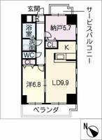 物件の間取り画像