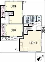 物件の間取り画像