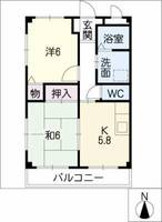 物件の間取り画像