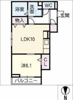 物件の間取り画像