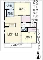 物件の間取り画像