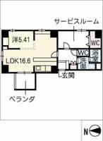 物件の間取り画像