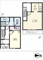 物件の間取り画像