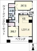 物件の間取り画像