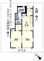 物件の間取り画像